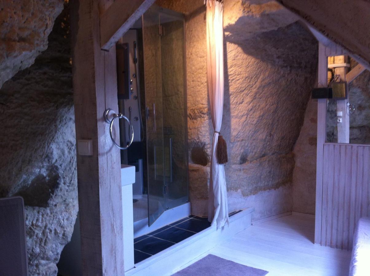 Troglodyte Loft Bed & Breakfast Thore-la-Rochette ภายนอก รูปภาพ