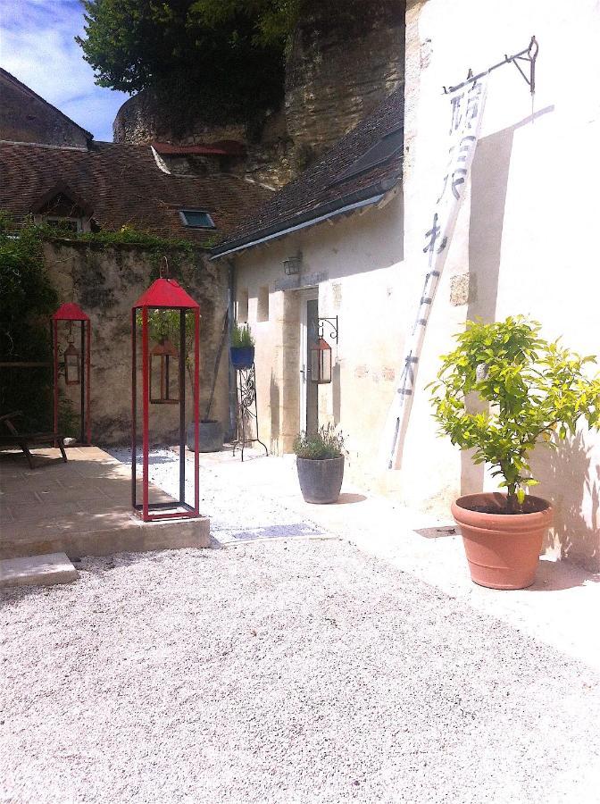 Troglodyte Loft Bed & Breakfast Thore-la-Rochette ภายนอก รูปภาพ